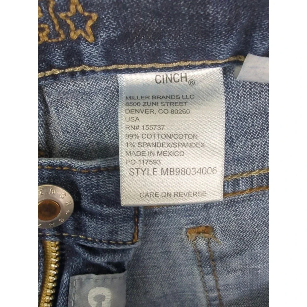Cinch silver label